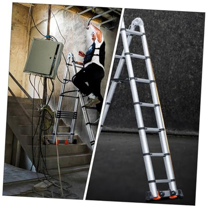 Alipis 6pcs Non-Slip Ladder Feet Mat Plastic Foot Cushion Anti-Skid Folding Ladder Covers Stabilizer Accessories for Safe Climbing