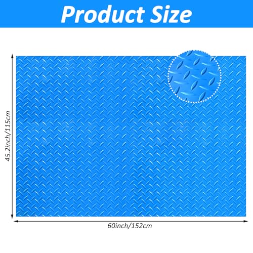 45"x60" Swimming Pool Ladder Mat Protective Swimming Pool Step Pad Protects Vinyl Pool Liner for Above Ground Swimming Pool Ladder Pad Compatible with Pool Step Ladder - size: 45"x60"