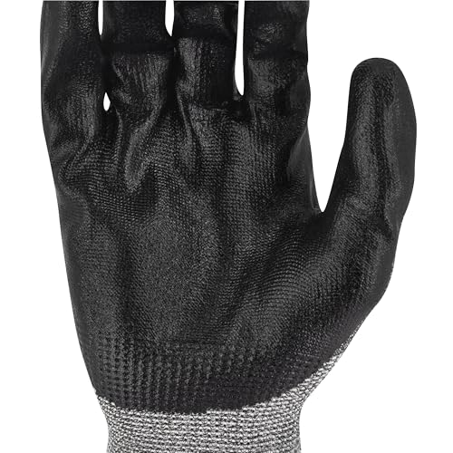 DEWALT DPG575 Foam Nitrile A3 Cut Resistant Glove for Outdoor Work, Construction and General Purpose - Size XL - size: X-Large