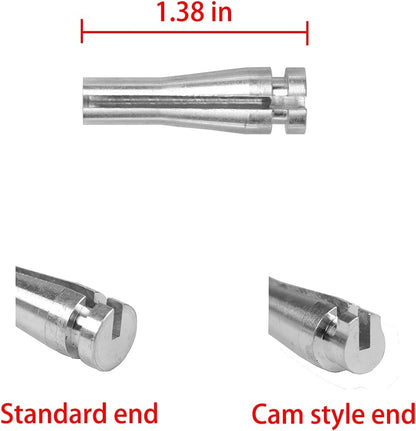 8 ENDS Door Latch Cable Repair Kit Compatible with Ford F-150, F-250, F-350, E-series, Ranger, Expedition, Excursion, Navigator (Four Cables - 6 Standard 2 Locking Cam) Aluminum - size: 8ends
