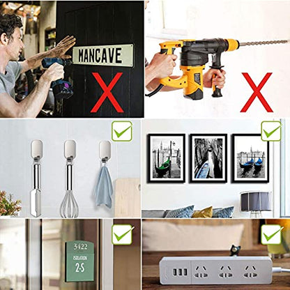 Double Sided Tape Heavy Duty, Nano Double Sided Sticky Adhesive Tape, Clear Mounting Tape Picture Hanging Strips, Removable Wall Tape - size: 9.85feet