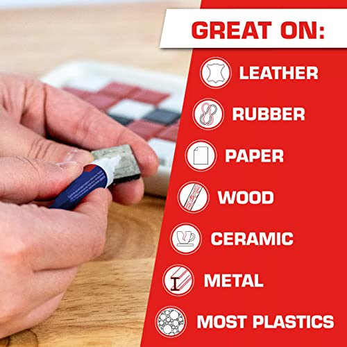 Loctite Super Glue Liquid, Clear, 0.14 fl oz Tube, 6 Pack - Superglue for Plastic, Wood, Metal, Crafts & Repair, Cyanoacrylate Adhesive Instant Glue, Quick Dry - size: Set of 2,( Pack of 6)
