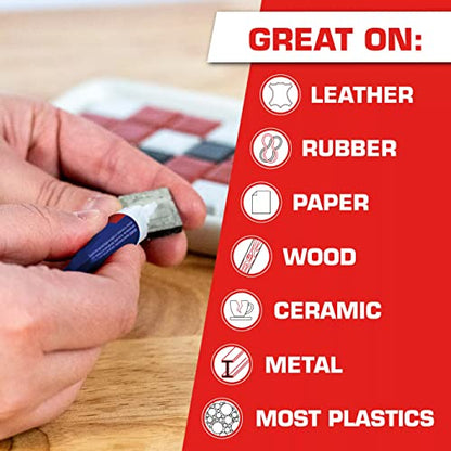 Loctite Super Glue Liquid, Clear, 0.14 fl oz Tube, 6 Pack - Superglue for Plastic, Wood, Metal, Crafts & Repair, Cyanoacrylate Adhesive Instant Glue, Quick Dry - size: Set of 2,( Pack of 6)