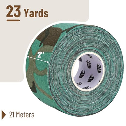Bates- Gaffers Tape 2 Inch x 23 Yards, Army Green Gaffer Tape 2 Inch, Polyethylene-Coated Cloth, Non-Reflective, No Residue - color: Army Green, size: 2 Inch x 23 Yards