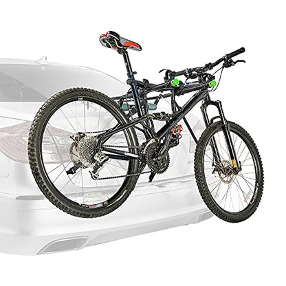 Allen Sports Deluxe 2-Bike Trunk Mount Rack, Model ZN102, Black - color: Green/ Black, size: 2-Bike, style: Bike Rack