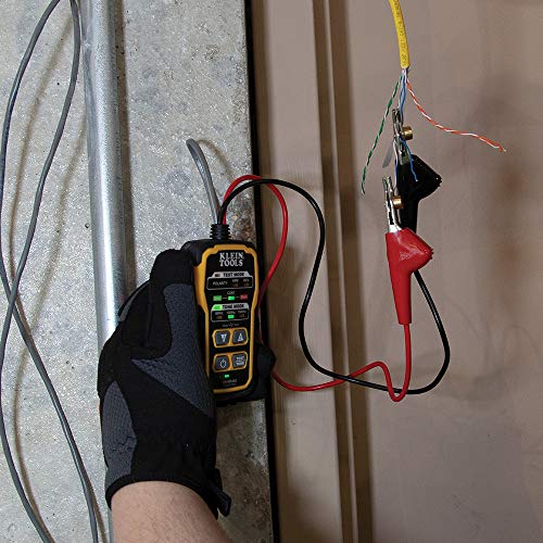 Klein Tools VDV500-820 Wire Tracer Tone Generator and Probe Kit Continuity Tester for Ethernet, Telephone, Speaker, Coax, Video, and Data Cables, RJ45, RJ11, RJ12 - style: Analog