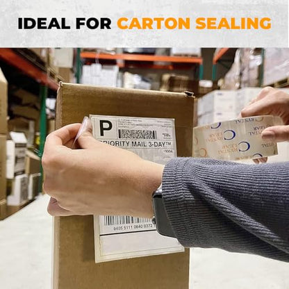 WOD CST22CC Crystal Clear Multi-Purpose Book Repair Tape – 3/4 inch x 55 yds. See-Through Protection, Label Covering, Outdoor Uses, Lamination, and Carton Sealing. - size: 3/4 inch x 55 yds.