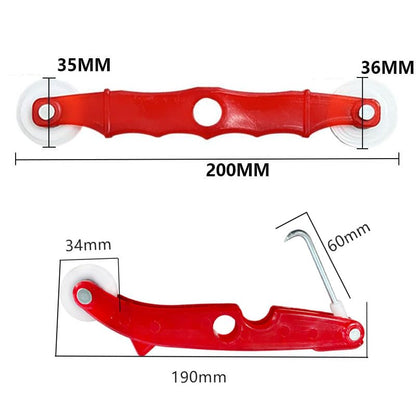 Screen Repair Tool,Screen Roller Tool,Screen Spline Tool,7 in 1 Window Screen Tool,Screen Mouse Spline Roller for Installing