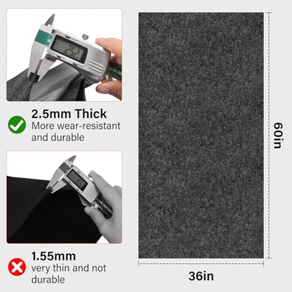 Oil Spill Mat 36 x 60 Inch,Highly Absorbent Maintenance Mat Protect Your Floor from Oil Drips, Spills, Splashes and Stains