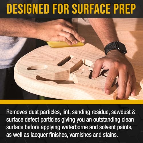 Dura-Gold - Pure Gold Superior Tack Cloth (Pack of 6), Woodworking, Automotive Paint, Tack Cloth Autobody Painting, Painters Cloths, Dust Rags, Stain Rags, Wood Staining Pads, Tac Cloths, Tacky Towel - size: 6 Count