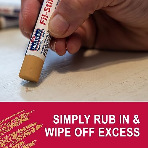 Mohawk Fil-Stik Wax Putty Stick for Wood Repair, Light Golden Oak M230-0415, 1 Count - color: Light Golden Oak