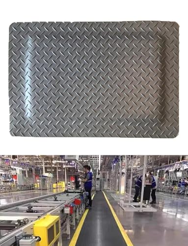 20mm Thick Anti-Fatigue ESD Mat, Conductive Rubber Floor Mat for Anti-Static Workbenches, Industrial Safety, Garage & Warehouse Use (Gray, 1x3.3ft/30x100cm) - color: Gray1, size: 1x3.3ft/30x100cm