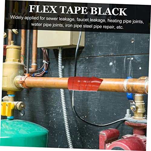 Flexible Rubberized Seal Tape for Pipe Leak Repair Self Adhesive Silicone Rubber Plumber Sealant Tape for Water Buckets Faucets Heating Joints and Sewer Leaks