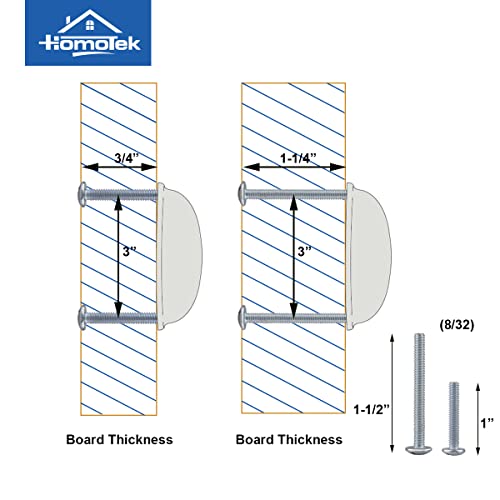 HOMOTEK 5 Pack Drawer Bin Cup Pulls Dresser Pulls for Cabinets Oil Rubbed Bronze - 3 Inch Hole Centers Furniture Handles,Kitchen Cabinet Hardware - color: Oil Rubbed Bronze, size: 5 Pack