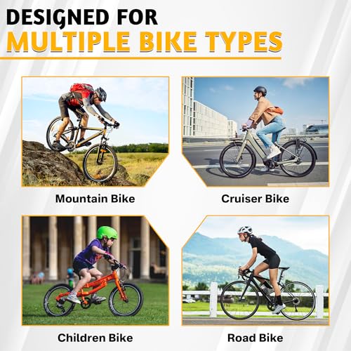 Ultrawall Freestanding Bike Stand, Vertical Bike Storage Stand Rack for Garage, Indoor Bicycle Organizer with Adjustable Hooks, Holds Up to 6 Bikes & 6 Helmets - style: Holds 6 Bikes & 6 Helmets