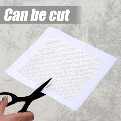15 Pack Drywall Repair Kit, Aluminum Wall Repair Patch Kit 4/6/8 inch Drywall Hole Repairs Patch Plaster Sheetrock Repairs Patching Kits with Scraper and Sandpaper Dry Wall RepairTool