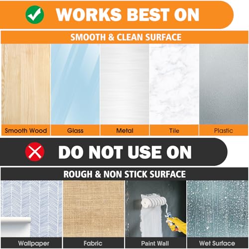 SummerBrite Picture Hanging Strips 40 Strips, Damage Free Removal, Wall Poster Picture Hangers Without Nails, Sticky Hook & Loop Adhesive Strips for Poster/Picture/Home/Office, 20 Pairs/Medium, White - size: Medium 20 Pairs, style: White