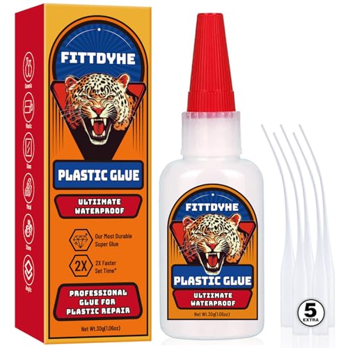 3D Printer Glue Super Plastic Glue 30 g, Super Glue for Plastic, Strong Fast Drying Clear Heavy Duty Waterproof Adhesive for Toys, Miniatures, Model, Acrylic, PVC, PLA, ABS,PETG,TPU - style: Plastic Glue & 3D Printer glue