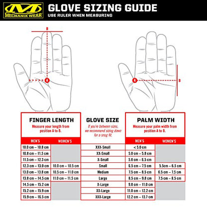 Mechanix Wear X-Large Durahide Leather Work Gloves with Secure Fit, Brown - size: X-Large
