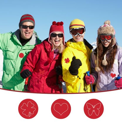 Down Jacket Patches Nylon Repair Tape Self-Adhesive Repair Patch | Pre-Cut, Waterproof Tear-Resistant Rip-Stop Nylon Fabric Patches to Fix Holes in Clothing, Sleeping Bags - color: Red