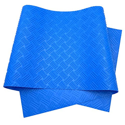 Swimming Pool Ladder Mat - Protective Pool Ladder Pad Step Mat with Non-Slip Texture, Blue Medium Pool Step Mat, Pool Liner Protection Mat 36 inch X 17 inch - size: 36 X 17 Inch