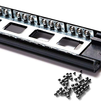 5 Inch Full Extension Drawer Slides Mini Ball Bearing Mount Drawer Slide for Cabinet Short Drawer Slides 1 Pair Black (Pack of 2) - size: 5 Inch (Pack of 2)