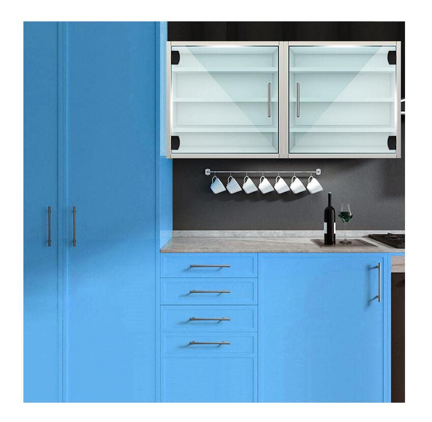 Bookshelf Door Hinge, Display Cabinet Door Hinge 90-Degree Glass clamp, Suitable for 5-8mm Thickness - color: black (10 pairs (= 20 pieces))