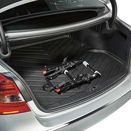 Allen Sports Deluxe 2-Bike Trunk Mount Rack, Model 102DN-R, Black - color: Red/ Black, size: 2-Bike, style: Bike Rack