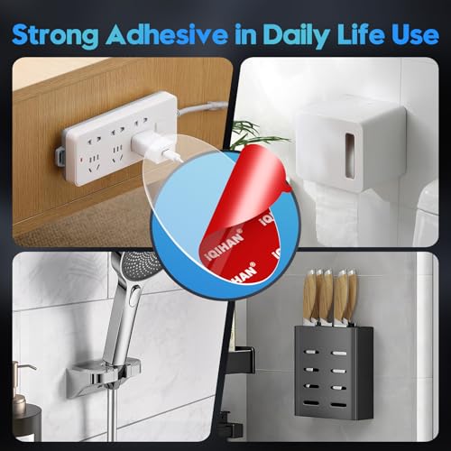 Sticky Adhesive Pads for Windshield Dash Cam Mount, 4-Pack Double-Sided Heat Resistant Dashcam Mounting Tape, Havy Duty Clear Glue Sticker Replacement for Car Camera Windscreen Window Dashboard - size: 2.48" / 63mm