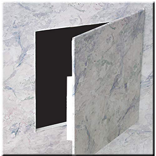Watts 8 X 8 Inch Spring Fit Access Panel Polystyrene Wall Hole Cover for Drywall - size: 8 Inch X 8 Inch