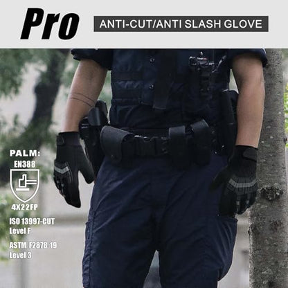 Needle Puncture & Thorn Proof Gloves, Level 3 Needlestick Resistant, A9 Cut Resistant Gloves - color: 91533, size: X-Large