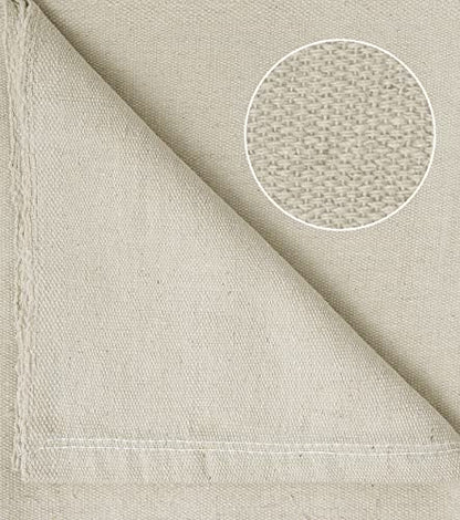 Canvas Drop Cloth for Painting (Size 4x12 Feet - Pack of 2) Painters Drop Cloth for Painting, Furniture, Curtains & Floor Protection - All Purpose Thick Canvas tarp with Double Stitched Edges - size: 4x5 Feet - 1 Pk