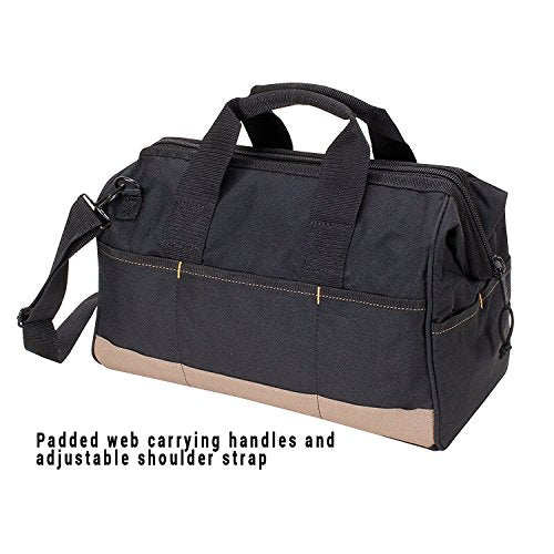 CLC Custom Leathercraft 50 Pocket Tool Bag + BigMouth Bag Combo (22 Pockets)