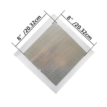 Sagasave Drywall Repair Kit Aluminum Wall Patch, Fiberglass Mesh and Galvanized Steel Panel for Repairing Damaged Exterior Walls and Roofs