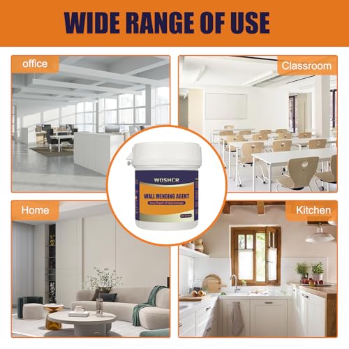 Drywall Repair Kit Drywall Hole Repair Patch Kits Wall Spackle Repair Paste with 8.5OZ White Wall Repair Putty with Scraper, Wall Surface Hole Fill Quick and Easy Solution (3Pack) - color: 3Pack