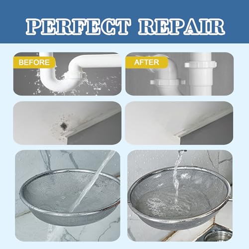Waterproof Glue,Invisible Agent,Strong Transparent Sealant,for Bathroom, Kitchen, Garden, Roofs, Walls (0.3, Kilograms)
