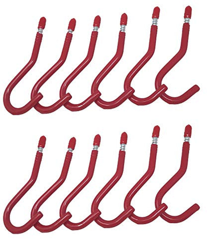 Tetra-Teknica Hardware Screw-in Garage Storage Ceiling Hooks, 12 per Pack