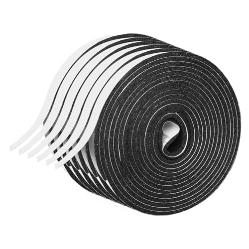 Foam Insulation Tape self Adhesive,1In x 1/8In x 99Ft Weather Stripping for Doors and Windows,Sound Proof soundproofing Door Seal,Weatherstrip,Pipe Cooling, Air Conditioning Seal Strip - size: 1In x 1/8In x 99Ft