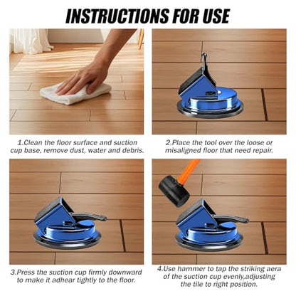 Heavy Duty Floor Gap Fixer Tool (Blue) - color: Blue