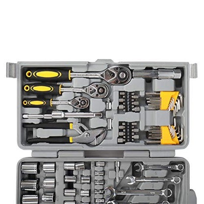 205pcs Tool Set, House Repair Kit Set, Household Hand Tool Set, General Home/Auto Repair Tool Set, Storage Case Socket Wrench Sets for Home Maintenance, Perfect for Handyman, Homeowner