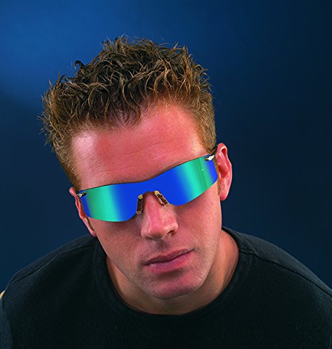 Crews T4113AF Rubicon Safety Glasses Light Blue, Anti-Fog Lens, 1 Pair (Pack of 2) - size: 1 Count (Pack of 2)