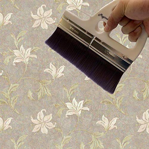 Magimate 8 Inch Large Paint Brush, Flat Wide Varnish Brush for Acrylic Painting, Wallpaper Glue, Furniture, Fence Stain & Art Gesso - Soft Poly Paddle