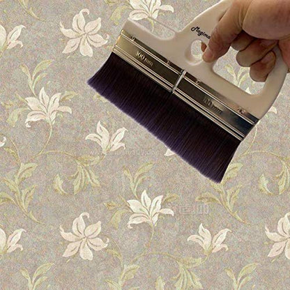 Magimate 8 Inch Large Paint Brush, Flat Wide Varnish Brush for Acrylic Painting, Wallpaper Glue, Furniture, Fence Stain & Art Gesso - Soft Poly Paddle