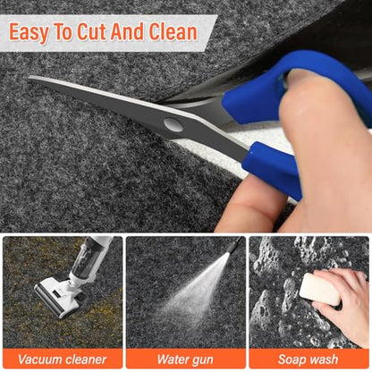 60 X 72 Inch Garage Floor Mat Under Car,Oil Spill Mat,Premium Maintenance mat,Waterproof Rubber Backing Layer Protects Garage Floor Surface - size: GFM-60x72IN