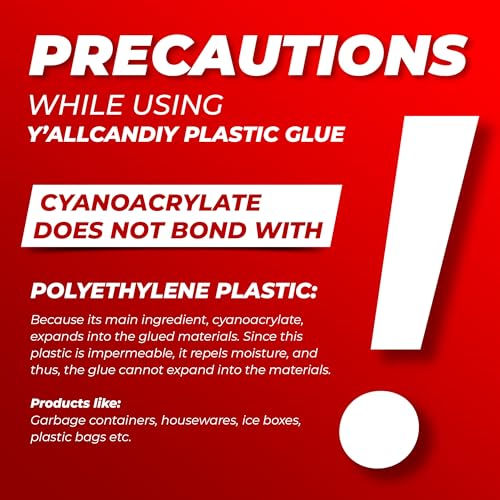 Plastic Glue for Models, Miniatures, Legos, PLA & 3D Printing Repair – Fast Setting Heavy Duty Strong Super Glue for Plastic 20g (4 Pack) - size: 4 Pack