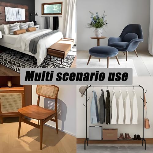 20pcs Black Non Slip Furniture Pads,Solid Rubber Furniture Pads Self Adhesive Anti-Sliding Grippers,Rubber Feet for Bed Couch Table/Floor Protectors(1.6inch Square) - size: 1.6inch