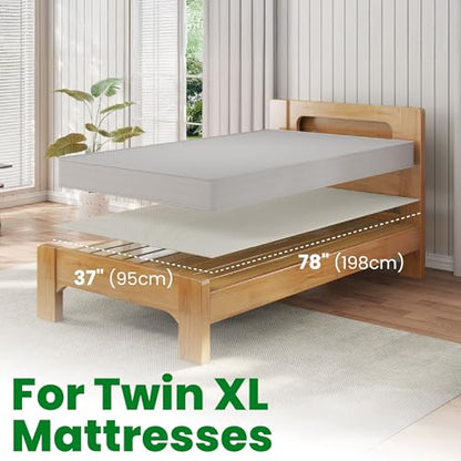 ECOHomes Non Slip Mattress Gripper Pad Stop Mattress, Keep Topper from Sliding - Anti Slip Grip Pads Holder Stop Couch Cushion, Sofa Cushions, Patio & Furniture to Prevent Sliding (Twin XL) - size: Twin XL
