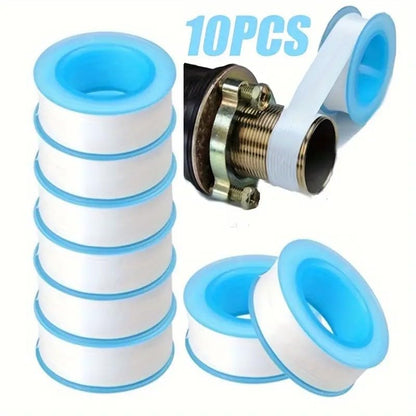 Thread Seal Tapes for Plumbers, Sealant Tape for Leak Water Pipe Thread(1/2-118inch-10Roll)