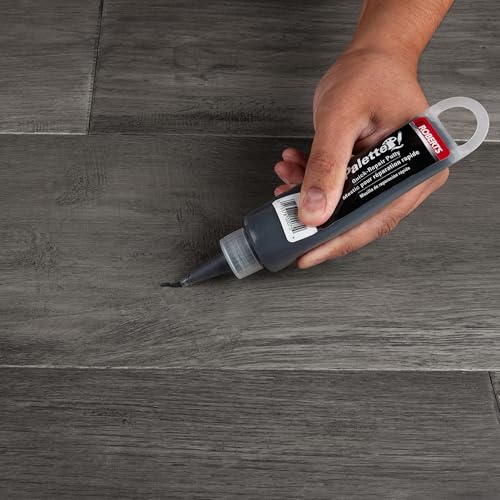 Roberts Palette Quick-Repair Putty for Wood, Laminate & Vinyl - Black - color: Black