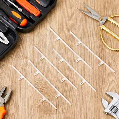 10 Pcs Shutter Repair Slider Connector Plantation Shutter Repair Kit Plantation Shutter Replacement Parts Vinyl Shutter Vane Connector, 2 Connect 3.25" Center Spacing